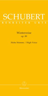 Franz Schubert: Winterreise Op.89 Hohe Stimme/High Voice