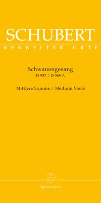 Franz Schubert: Schwanengesang D957  Mittlere Stimme/Medium Voice
