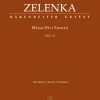 Zelenka: Missa Divi Xaverii ZWV 12 (Partituur)