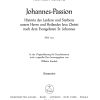 Heinrich Schütz: Johannes Passion SWV 481