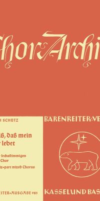 Ich weiß, daß mein Erlöser lebet