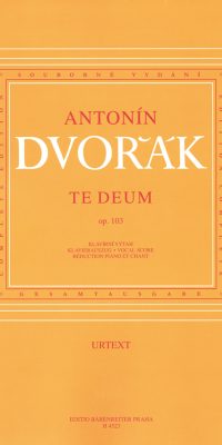 Dvorák: Te Deum op. 103 (Vocalscore)