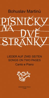 Bohuslav Martinu: Liedchen auf zwei Seiten