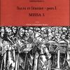 Adam Václav z Otradovic Michna: Missa I -Sacra et litanie -pars I.(Band II: Missa I.)