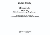 Zoltán Kodály: Chorschule Band 4