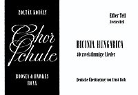 Zoltán Kodály: Chorschule Band 11/2