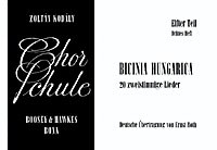 Zoltán Kodály: Chorschule Band 11/3