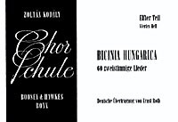 Zoltán Kodály: Chorschule Band 11/4