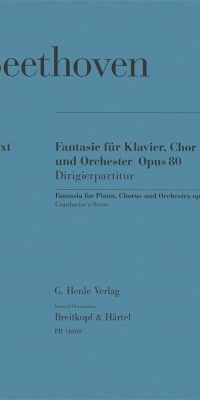 Ludwig van Beethoven: Chorfantasie c-moll op. 80 (Vocal Score)