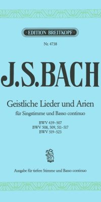Bach: Geistliche Lieder und Arien
