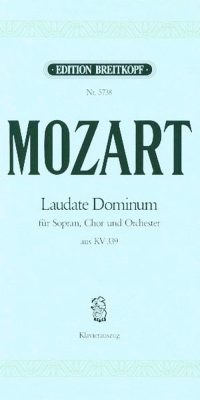 Mozart: Laudate Dominum KV 339 aus Vesperae Solennes de Confessore KV 339