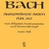 Bach: Ausgewählte Arien für Alto 1