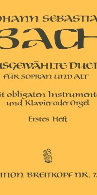 Ausgewählte Duette Sopran und Alto 1