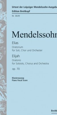 Mendelssohn: Elias Op.70 (D/E)