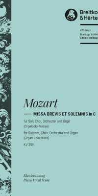 Mozart: Missa Brevis C Kv 259