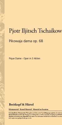 Pyotr Ilyich Tchaikovsky: "Arie der Lisa aus ""Pique Dame"""