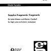 Dimitri Terzakis: Sappho-Fragmente
