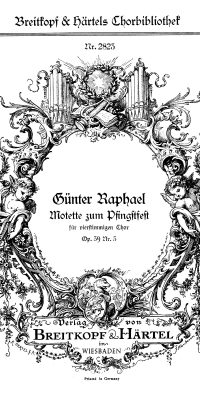 Günter Raphael: Heiliger Geist op. 39/3