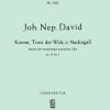 Johann Nepomuk David: Komm, Trost der Nacht Wk 34/3