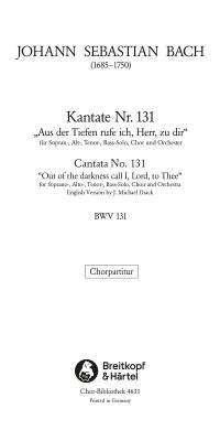 Bach: Kantate BWV 132 Bereitet die Wege, bereitet die Bahn (Koor)