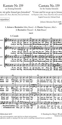 Bach: Kantate BWV 164 Ihr, die ihr euch von Christo nennet (Koor)