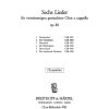 Felix Mendelssohn Bartholdy: Der Glückliche (SATB)
