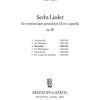 Felix Mendelssohn Bartholdy: Hirtenlied (SATB)