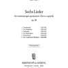 Felix Mendelssohn Bartholdy: Der wandernde Musikant (SATB)