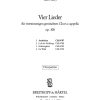 Felix Mendelssohn Bartholdy: Andenken Die Bäume grünen (SATB)