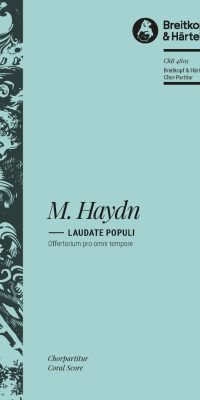 Michael Haydn: Laudate Populi (Offuertorium) (SATB)