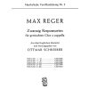 Max Reger: Zwanzig Responsorien, Heft 3