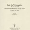 Franz Schubert: Gott, der Weltschöpfuer D 986