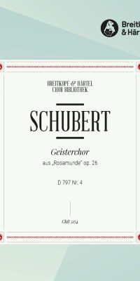 Franz Schubert: Geisterchor (Rosamunde)