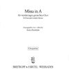Antonio Lotti: Missa in A