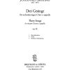 Johannes Brahms: Drei Gesänge op. 42