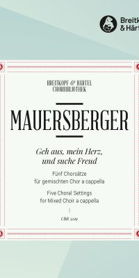 Rudolf Mauersberger: Geh aus, mein Herz, und suche