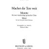 Carl Heinrich Graun: Motette Machet die Tore weit