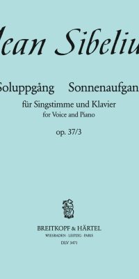 Sibelius: Soluppgang - Sonnenaufgang