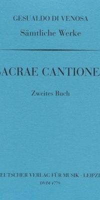 Don Carlo Gesualdo: GA IX: Sacrae Cantiones II
