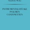 Don Carlo Gesualdo: GA X: Instr.Stücke,Psalmen,etc
