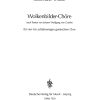 Siegfried Thiele: Wolkenbilder-Chöre