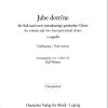 Felix Mendelssohn Bartholdy: Jube dom'ne