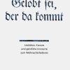 Gelobt sei, der da kommt