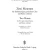 Andreas Hammerschmidt: "2 Motetten aus ""Chormusic"""