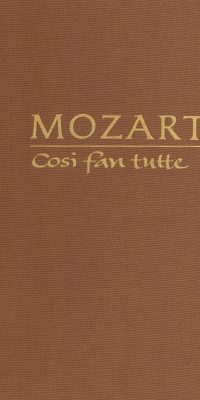 Mozart: Cosi fan tutte KV 588 (Ln) (Vocal Score)