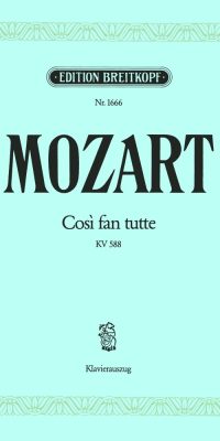 Mozart: Cosi fan tutte KV 588 (Vocal Score)
