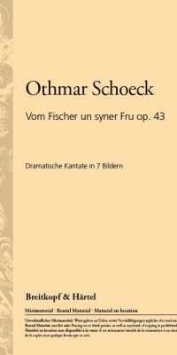 Schoeck: Vom Fischer un syner Fru op. 43 (Vocal Score)