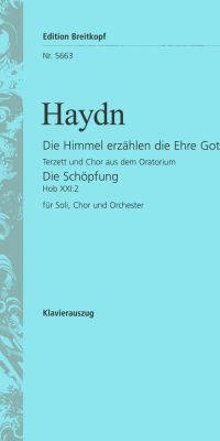 Haydn: Die Himmel erzählen die Ehre Gottes (Vocal Score)