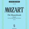 Mozart: Die Maurerfreude Es-dur KV 471 (Vocal Score)