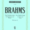 Brahms: 5 Ophelia-Lieder (dt./engl.)